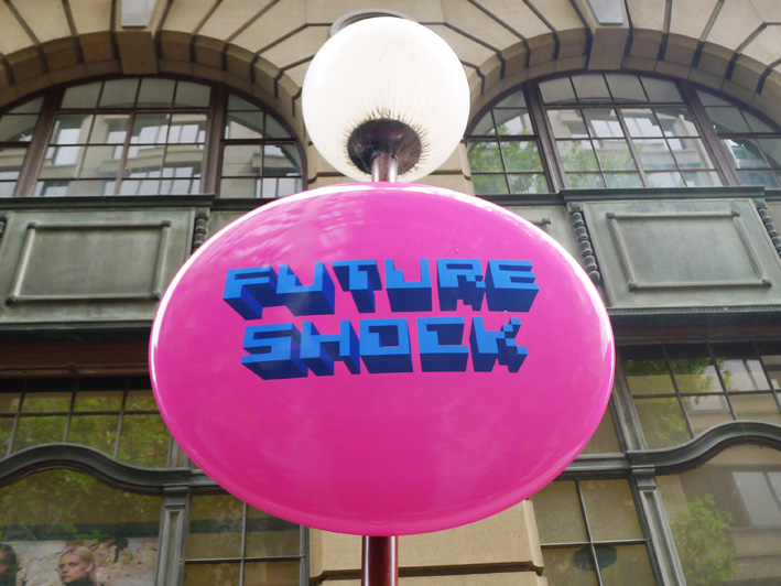 Caroline Rothwell's "Watling's Tree" - part one of six, view from Kent Street